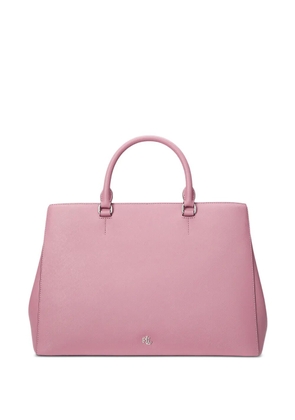 Lauren Ralph Lauren leather tote bag - Pink
