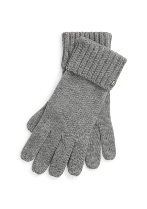 Lauren Ralph Lauren ribbed gloves - Grey