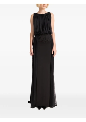 Gemy Maalouf draped maxi dress - Black