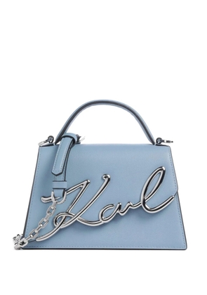 Karl Lagerfeld K/Signature 2.0 tote bag - Blue