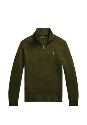 Polo Ralph Lauren half-zip long-sleeve sweater - Green