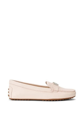 Lauren Ralph Lauren Barnsbury leather loafers - Pink