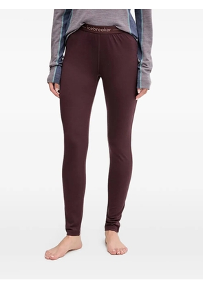 icebreaker roll neck base layer - Purple