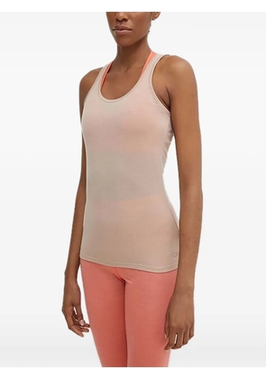 icebreaker logo-embossed tank top - Neutrals