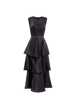 Saiid Kobeisy ruffled dress - Black