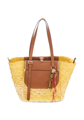 CUBA LAB Tropicana tote bag - Yellow