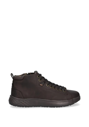 JEEP zip lace-up sneakers - Brown