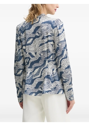 Bruuns Bazaar printed shirt - Blue