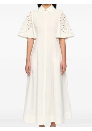 CLEA Valentina midi dress - White