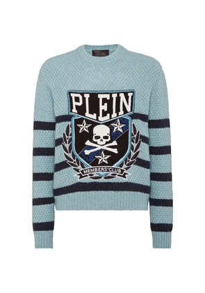 Philipp Plein round-neck sweater - Blue