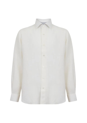 Eleventy long-sleeved shirt - White