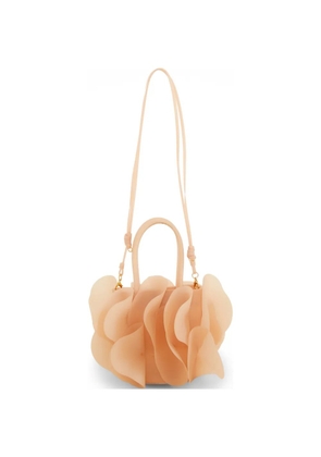 FARM Rio flower appliqué tote bag - Orange