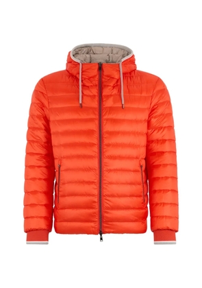 Herno padded hooded jacket - Orange