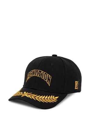 P.E Nation logo-embroidered baseball cap - Black