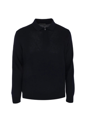 Corneliani knitted polo - Blue