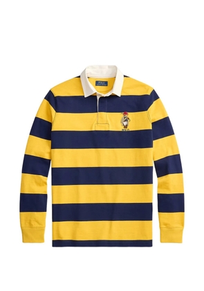 Polo Ralph Lauren striped embroidered polo shirt - Yellow