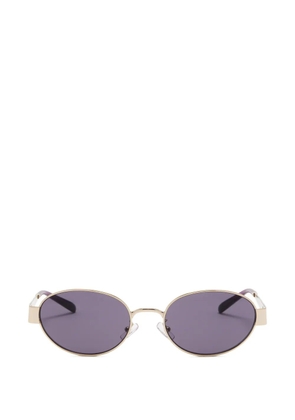 Tory Burch oval-frame sunglasses - Gold