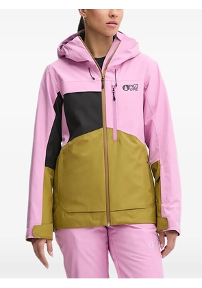 PICTURE Seen colour-block hooded jacket - Pink