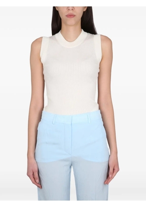 Max Mara ribbed tank top - Neutrals