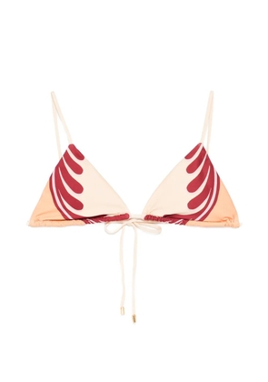 FARM Rio triangle bikini top - Neutrals