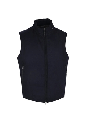 Corneliani zip outdoor waistcoat - Blue