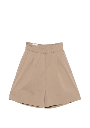 My Myths pleated bermuda shorts - Neutrals