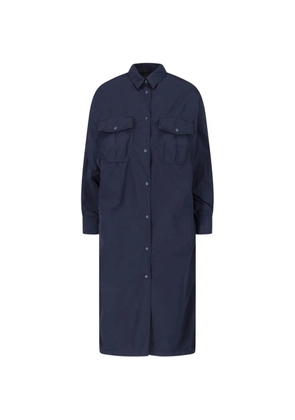 ASPESI chest-pocket coat - Blue