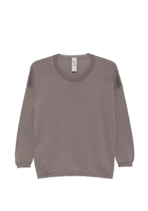 Private 0204 crew-neck sweater - Brown