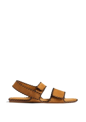 KHAITE open-toe sandals - Neutrals