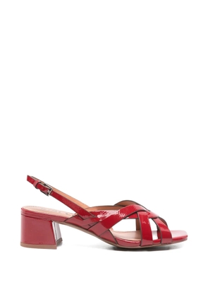 Bibi Lou square-toe sandals - Red