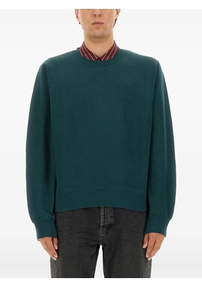 Saint Laurent crew-neck sweatshirt - Green