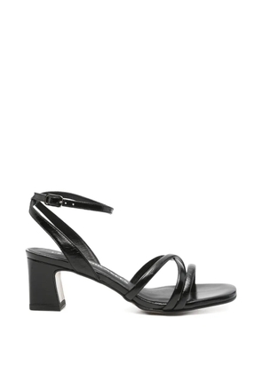 Pedro Miralles square-toe sandals - Black