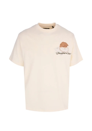 Only the Blind printed T-shirt - Neutrals