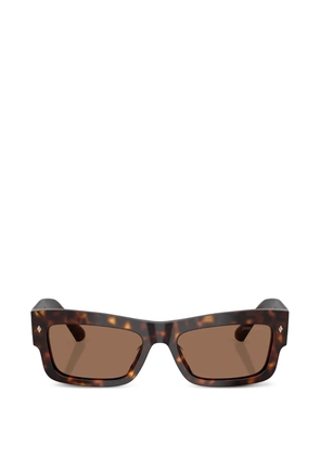 Jimmy Choo Eyewear JC5063U logo sunglasses - Brown