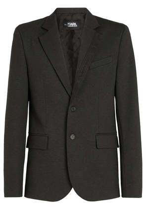 Karl Lagerfeld Punto single-breasted blazer - Black