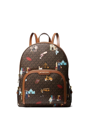 Michael Kors large Jaycee Jet Set Girls backpack - Brown