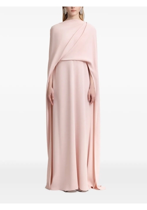 Gemy Maalouf draped maxi dress - Pink