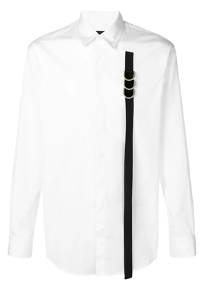 DSQUARED2 contrast strap shirt - White