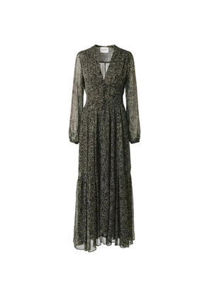 ISABEL MARANT floral-print maxi dress - Black
