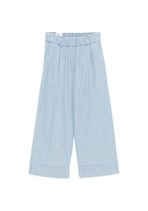 My Myths pleated elasticated trousers - Blue