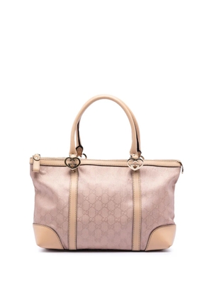 Gucci Pre-Owned 2016-2026 GG Canvas Lovely tote bag - Pink