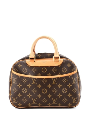 Louis Vuitton Pre-Owned Trouville Handbag Monogram Canvas satchel - Brown