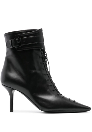 Philosophy Di Lorenzo Serafini 100mm leather ankle boots - Black