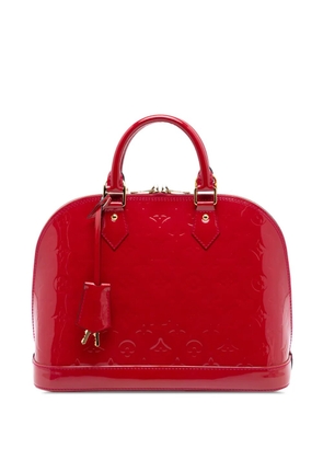Louis Vuitton Pre-Owned 2013 Monogram Vernis Alma PM handbag - Red