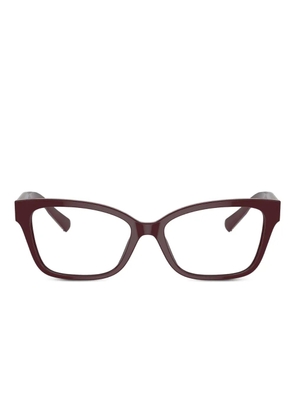 Tiffany & Co Eyewear rectangle-frame glasses - Red