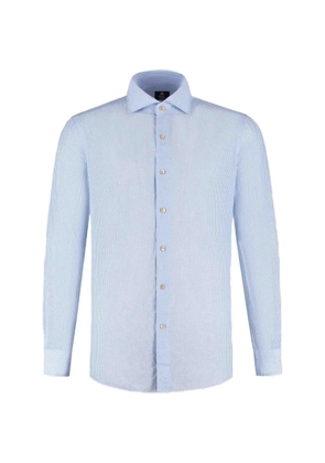 Luigi Borrelli striped shirt - Blue