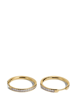 Monica Vinader Essential diamond earrings - Gold