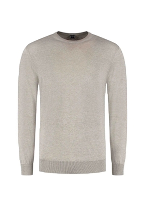 Fedeli crew-neck sweater - Neutrals