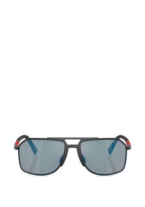 Prada Linea Rossa pilot-frame sunglasses - Black