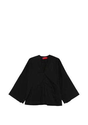 THELATEST Dana V-neck blouse - Black